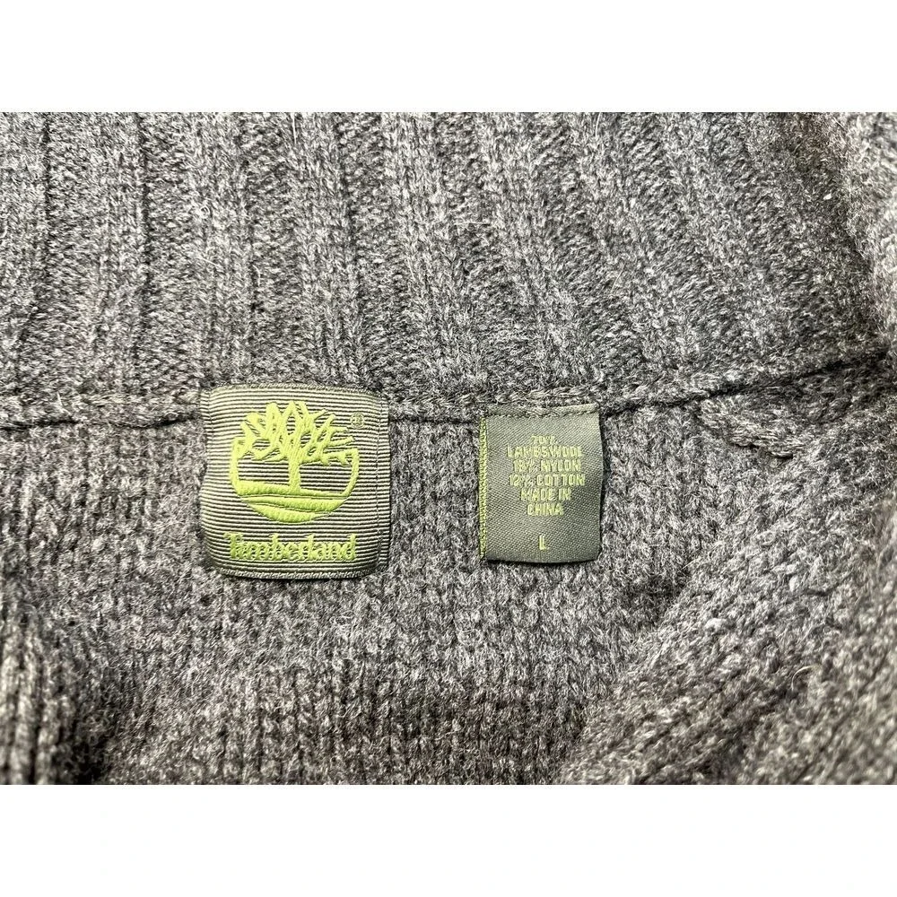 Timberland Quarter Button‎ Sweater Large